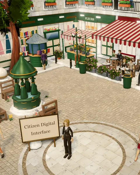 Citizen Digital Interface, the room in the Club