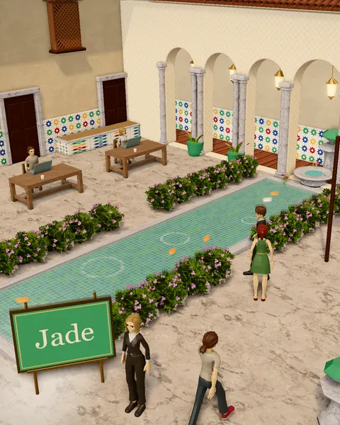 Jade, the room in the Club